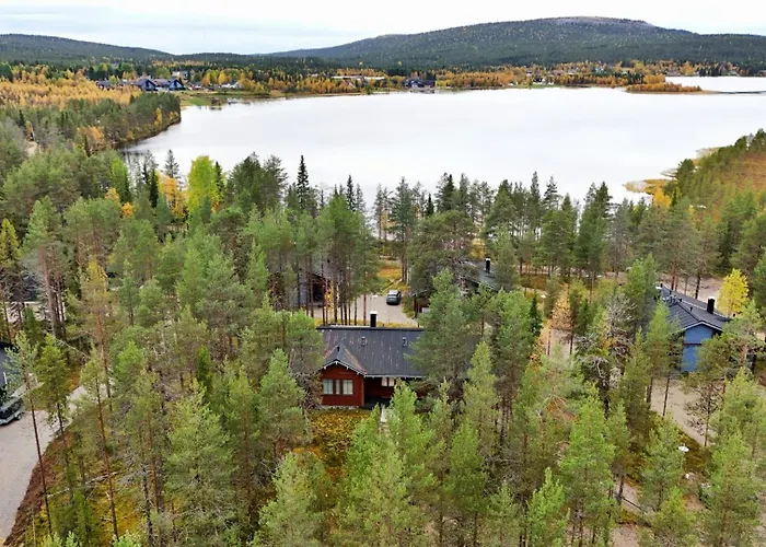 Chalet Isomus Inc Outdoor Jacuzzi Äkäslompolo